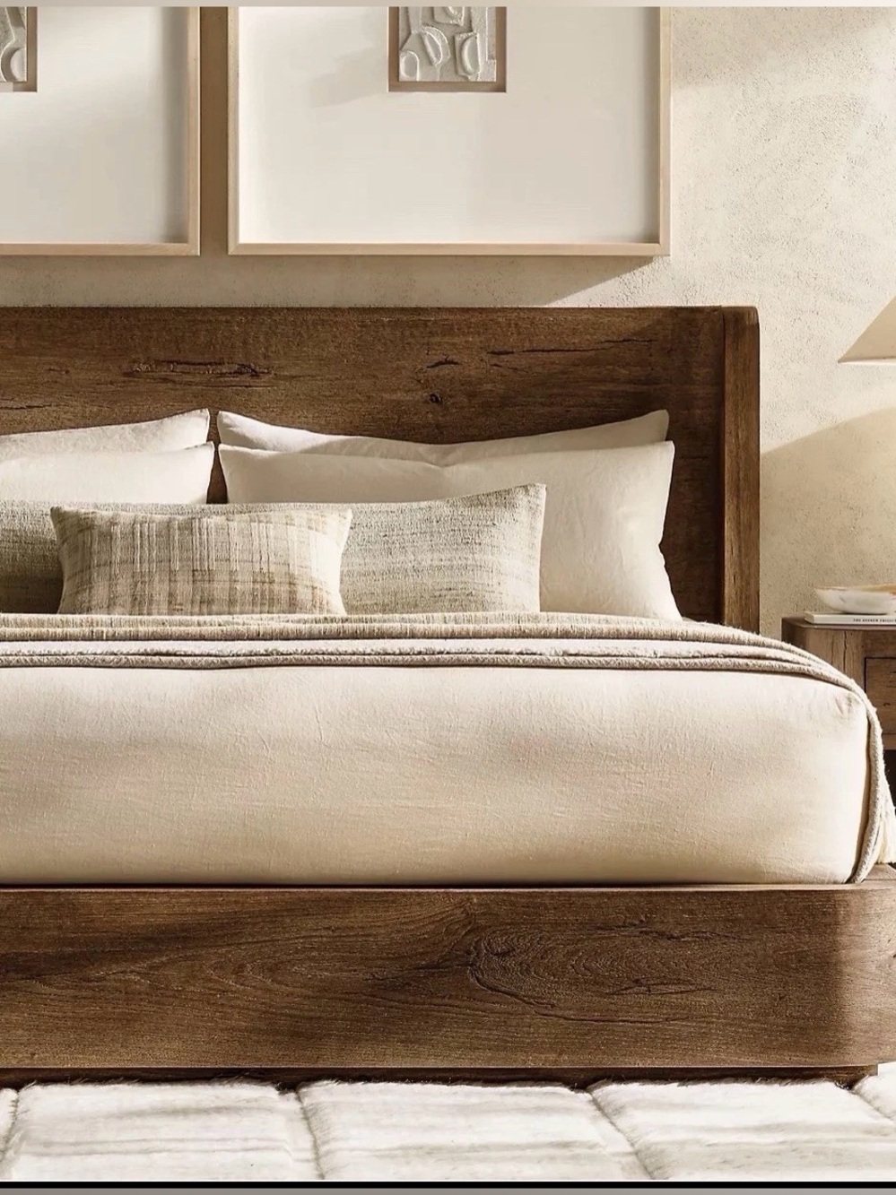 RH Restoration Hardware Italian Heritage Washed Linen Sheet Set * NEW * KING